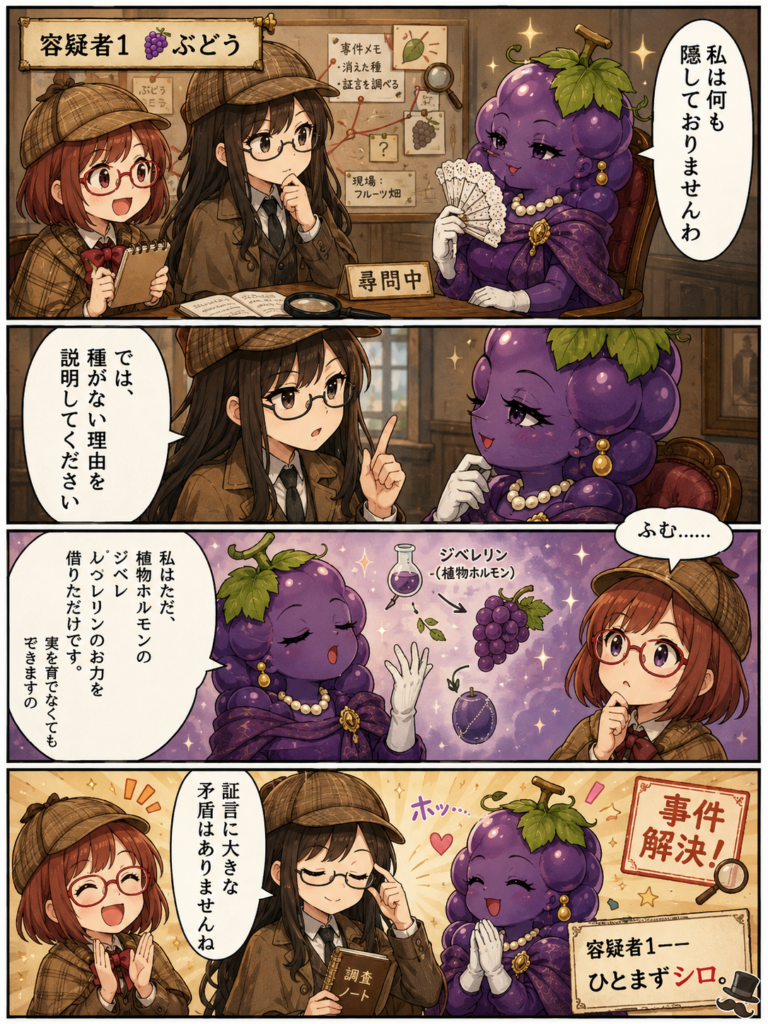 容疑者1ぶどう