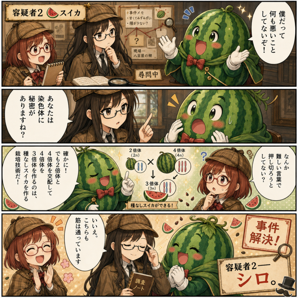 容疑者2スイカ