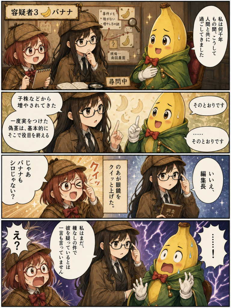 容疑者3バナナ